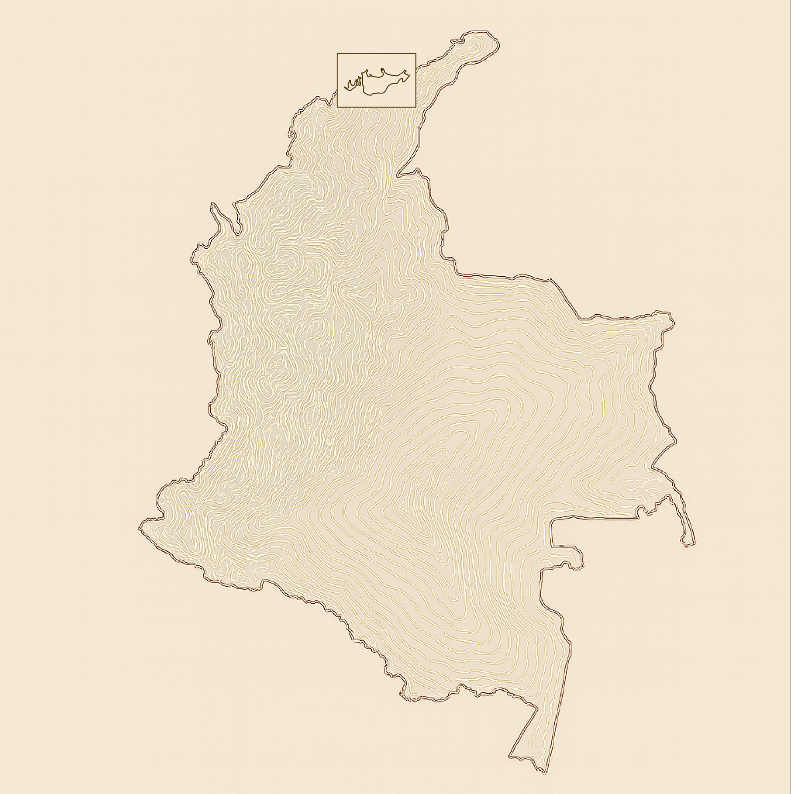 Access map to Samaná